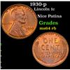 Image 1 : 1930-p Lincoln Cent 1c Grades Choice Unc RB