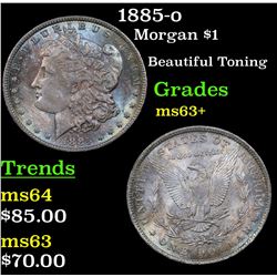 1885-o Morgan Dollar $1 Grades Select+ Unc