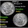 Image 1 : 1898-p Morgan Dollar $1 Grades Select+ Unc