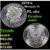 Image 1 : 1879-s Morgan Dollar $1 Grades Select+ Unc