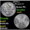 Image 1 : 1878-s Morgan Dollar $1 Grades Select Unc