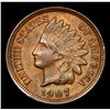 Image 2 : 1907 Indian Cent 1c Grades Select+ Unc BN