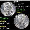 Image 1 : 1889-s Morgan Dollar $1 Grades Select Unc