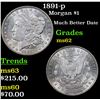 Image 1 : 1891-p Morgan Dollar $1 Grades Select Unc
