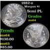 Image 1 : 1882-o Morgan Dollar $1 Grades Choice Unc