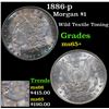 Image 1 : 1886-p Morgan Dollar $1 Grades GEM+ Unc