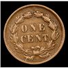 Image 3 : 1859 Indian Cent 1c Grades xf