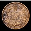 Image 3 : 1860 Indian Cent 1c Grades Select AU