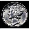 Image 2 : 1940-p Mercury Dime 10c Grades GEM++ Unc
