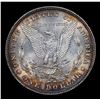 Image 3 : ***Auction Highlight*** 1878-p 8tf Rainbow Toned  Vam 16 Morgan Dollar $1 Grades Select+ Unc (fc)