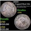 Image 1 : 1823 Capped Bust Half Dollar 50c Grades vf++