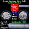 Image 1 : Buffalo Nickel Shotgun Roll in Old Bank Style 'Bell Telephone'  Wrapper 1927 & d Mint Ends