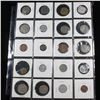 Image 1 : Page of 20 Mixed Foreign coins