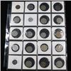 Image 1 : Page of 20 Mixed Foreign coins