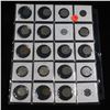 Image 2 : Page of 20 Mixed Foreign coins