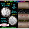 Image 1 : ***Auction Highlight*** Full solid Key date 1896-s Morgan silver dollar roll, 20 coins (fc)