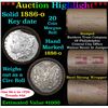 Image 1 : ***Auction Highlight*** Full solid Key date 1886-o Morgan silver dollar roll, 20 coins (fc)