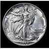 Image 2 : 1939-s Walking Liberty Half Dollar 50c Grades Select Unc