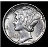 Image 2 : 1945-p Mercury Dime 10c Grades Select+ Unc