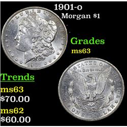 1901-o Morgan Dollar $1 Grades Select Unc