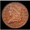 Image 2 : ***Auction Highlight*** 1828 Classic Head half cent 1/2c Graded Select Unc BN BY USCG (fc)