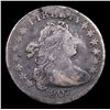 Image 2 : ***Auction Highlight*** 1807 JR-1 Draped Bust Dime 10c Graded vf++ By USCG (fc)