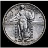 Image 2 : ***Auction Highlight*** 1920-p Standing Liberty Quarter 25c Graded Choice Unc+ FH By USCG (fc)