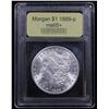 Image 4 : ***Auction Highlight*** 1889-p Morgan Dollar $1 Graded GEM+ Unc By USCG (fc)