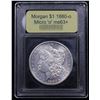 Image 4 : ***Auction Highlight*** 1880-o Micro 'o' Morgan Dollar $1 Graded Select+ Unc By USCG (fc)