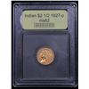 Image 4 : ***Auction Highlight*** 1927-p Gold Indian Quarter Eagle $2 1/2 Graded Select Unc BY USCG (fc)