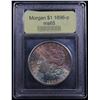 Image 4 : ***Auction Highlight*** 1896-p Rainbow Toned Morgan Dollar $1 Graded GEM Unc BY USCG (fc)