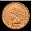 Image 2 : ***Auction Highlight*** 1864 L On Ribbon Indian Cent 1c Graded Gem+ Unc RB By USCG (fc)