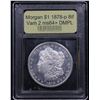 Image 4 : ***Auction Highlight*** 1878-p 8tf Vam 2 Morgan Dollar $1 Graded Choice Unc+ DMPL By USCG (fc)