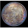 Image 3 : ***Auction Highlight*** 1880-o Rainbow Toned Morgan Dollar $1 Graded Select+ Unc By USCG (fc)