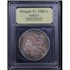 Image 4 : ***Auction Highlight*** 1880-o Rainbow Toned Morgan Dollar $1 Graded Select+ Unc By USCG (fc)
