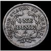 Image 3 : ***Auction Highlight*** 1838-o No Stars Seated Liberty Dime 10c Graded Choice AU By USCG (fc)