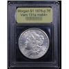 Image 4 : ***Auction Highlight*** 1878-p 7tf Vam 131a R5 Morgan Dollar $1 Graded Choice+ Unc By USCG (fc)