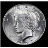Image 2 : ***Auction Highlight*** 1927-p Peace Dollar $1 Graded Choice+ Unc By USCG (fc)