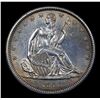 Image 2 : ***Auction Highlight*** 1841-p Seated Half Dollar 50c Graded Select Unc By USCG (fc)