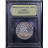 Image 4 : ***Auction Highlight*** 1841-p Seated Half Dollar 50c Graded Select Unc By USCG (fc)