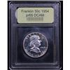 Image 4 : ***Auction Highlight*** 1954 Franklin Half Dollar 50c Graded GEM Proof Deep Cameo BY USCG (fc)