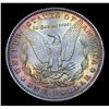 Image 3 : ***Auction Highlight*** 1898-p Rainbow Toned Morgan Dollar $1 Graded GEM++ Unc By USCG (fc)