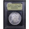 Image 4 : ***Auction Highlight*** 1878-p 7/8tf Vam 41a Morgan Dollar $1 Graded Choice Unc DMPL By USCG (fc)