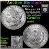Image 1 : ***Auction Highlight*** 1886-o Morgan Dollar $1 Graded Select Unc By USCG (fc)