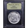 Image 4 : ***Auction Highlight*** 1921-p Peace Dollar $1 Graded Select Unc BY USCG (fc)