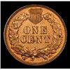 Image 3 : ***Auction Highlight*** 1871 Snow-3 RPD LDS Indian Cent 1c Graded Gem+ Unc RB By USCG (fc)
