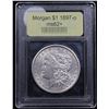 Image 4 : ***Auction Highlight*** 1897-o Morgan Dollar $1 Graded Select Unc By USCG (fc)
