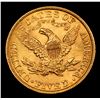 Image 3 : ***Auction Highlight*** 1900-p Gold Liberty Half Eagle $5 Graded Select Unc By USCG (fc)