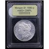 Image 4 : ***Auction Highlight*** 1890-p Morgan Dollar $1 Graded Select Unc+ DMPL By USCG (fc)