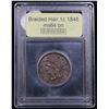 Image 4 : ***Auction Highlight*** 1848 Braided Hair Large Cent 1c Graded Choice Unc BN By USCG (fc)